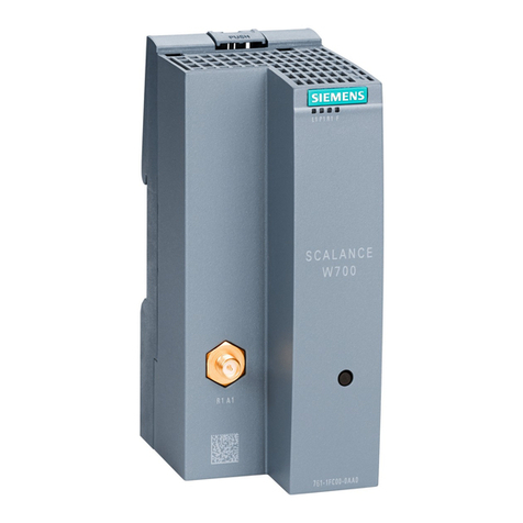 Siemens SCALANCE W760 operating instructions