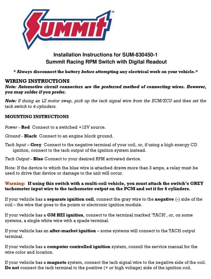 Summit SUM-830450-1 User manual