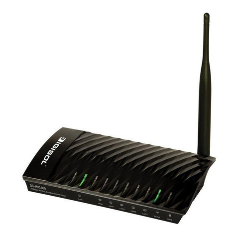 Digisol DG-HR1400 Dimensions Digisol DG-HR1400 Dimensions