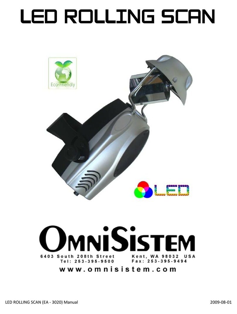 OmniSistem EA-3020 manual