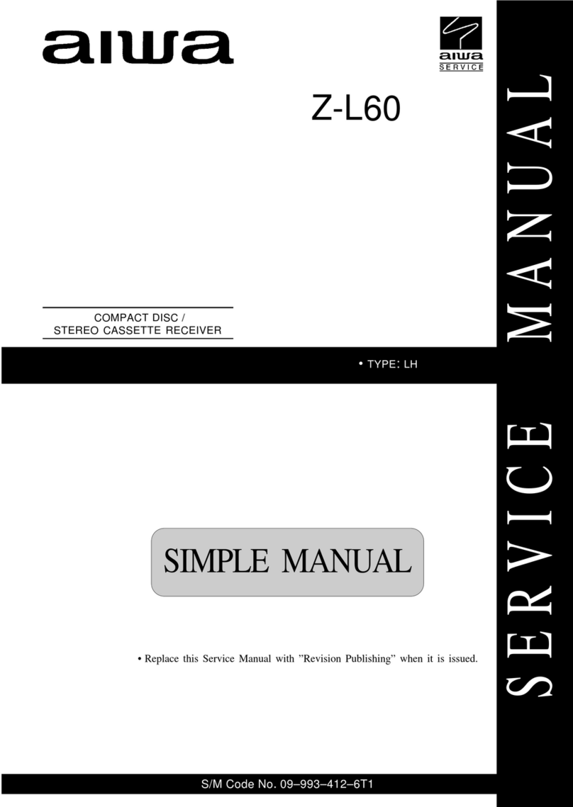 Aiwa Z-L60 User manual