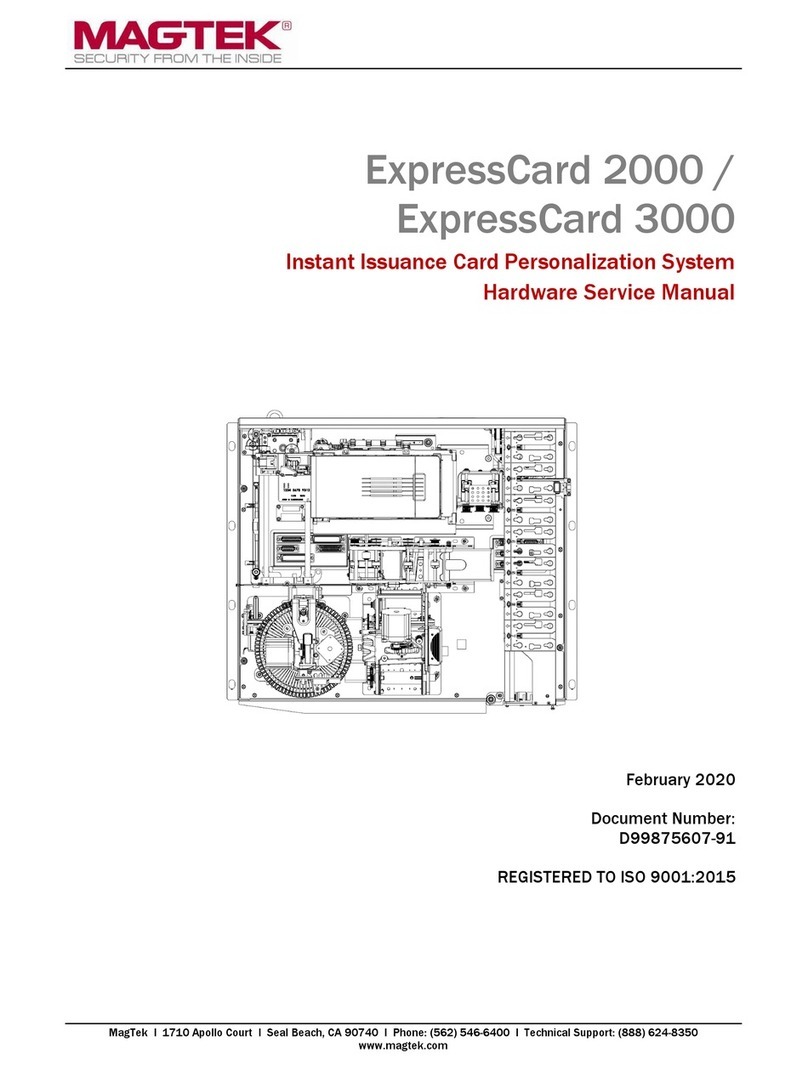 Magtek ExpressCard 2000 User manual