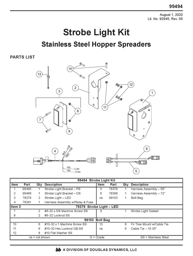 Douglas Dynamics DD 99494 manual