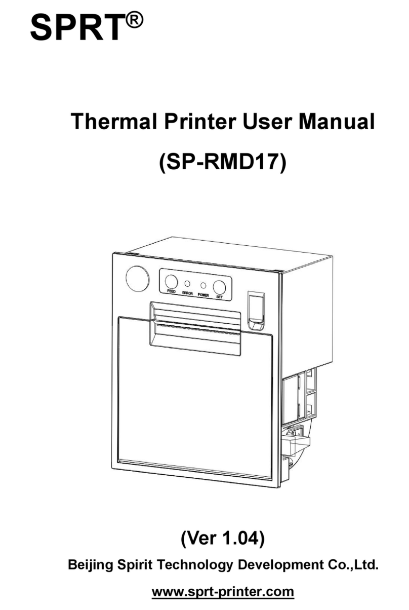 SPRT SP-RMD17 User manual