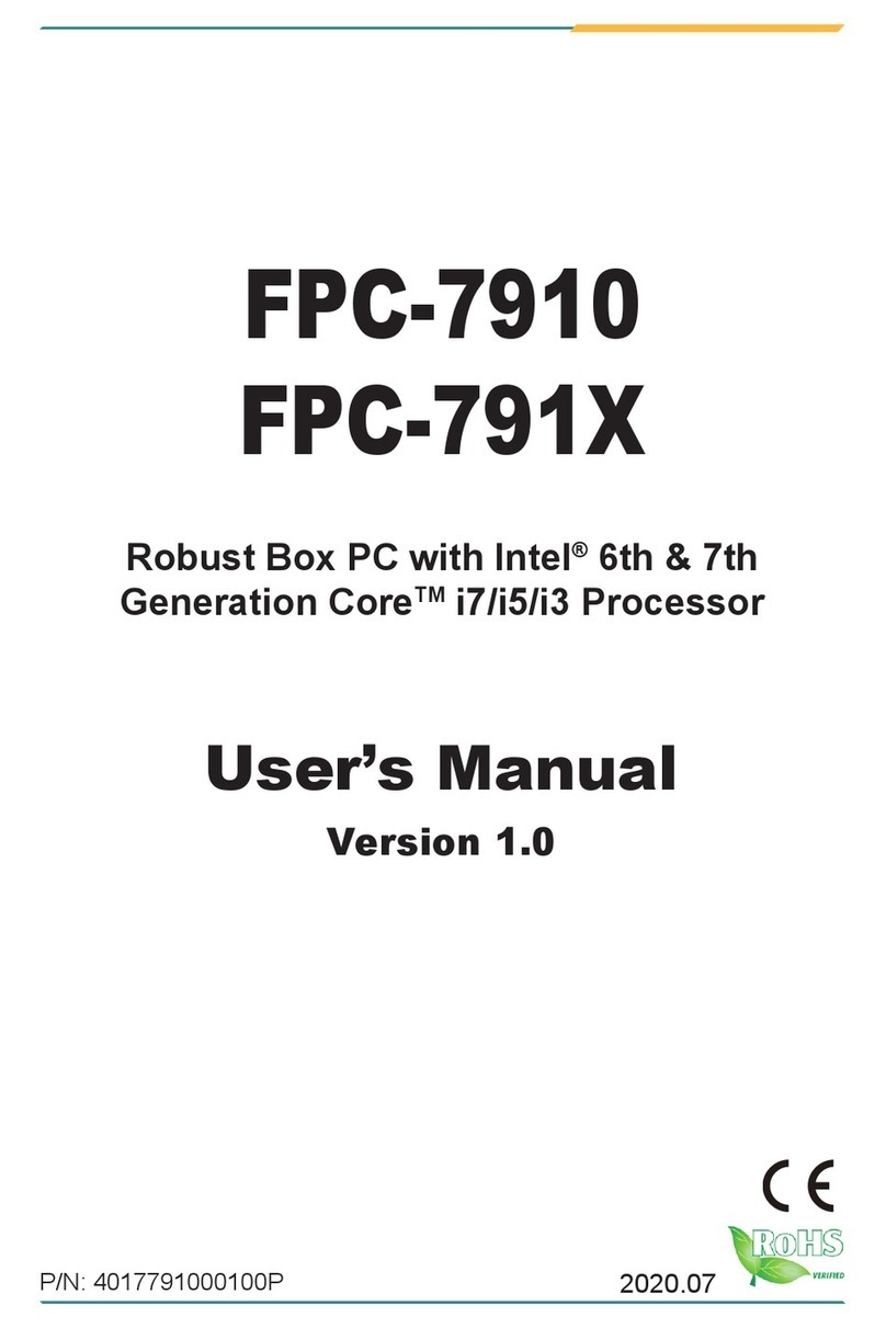 Arbor Technology FPC-791 Series User manual