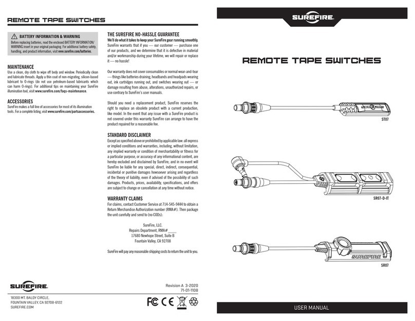 Surefire ST07 user manual