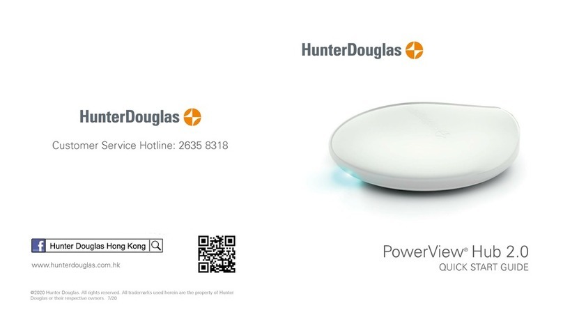 HunterDouglas PowerView Hub 2.0 quick start guide