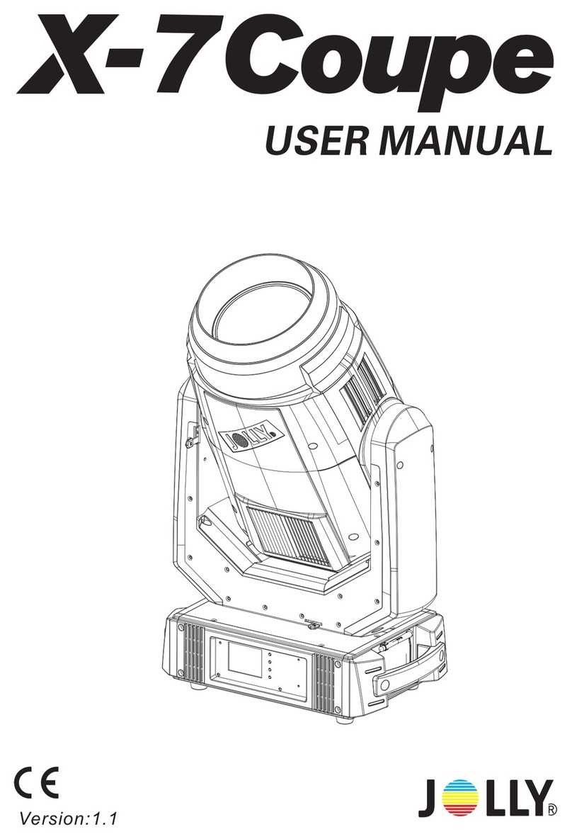 Jolly X-7 Coupe user manual