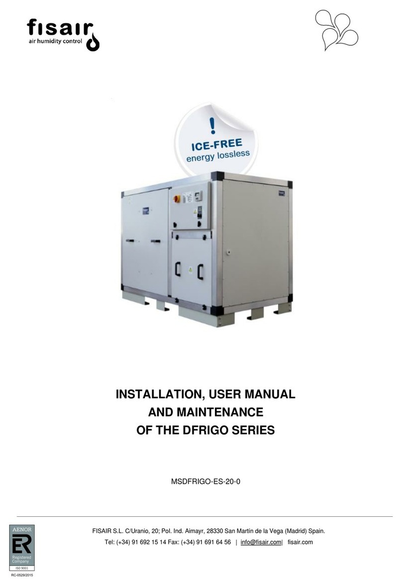 fisair DFRIGO Series user manual