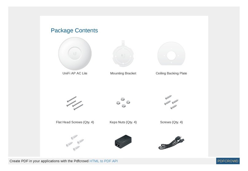 Ubiquiti UniFi AP AC Lite quick start guide