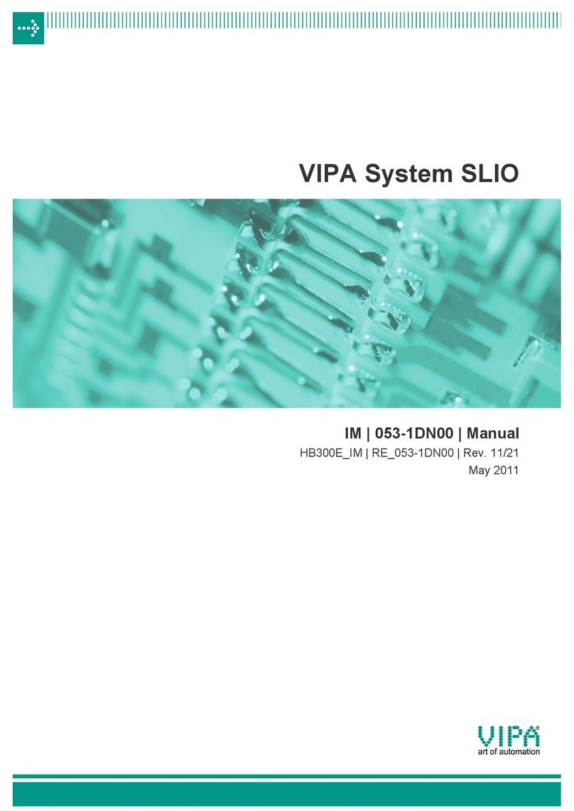 VIPA SLIO IM 053-1DN00 User manual