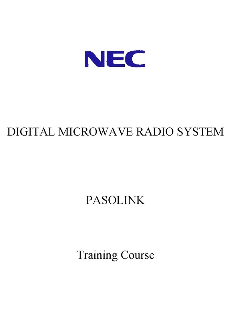 NEC PASOLINK Installation guide