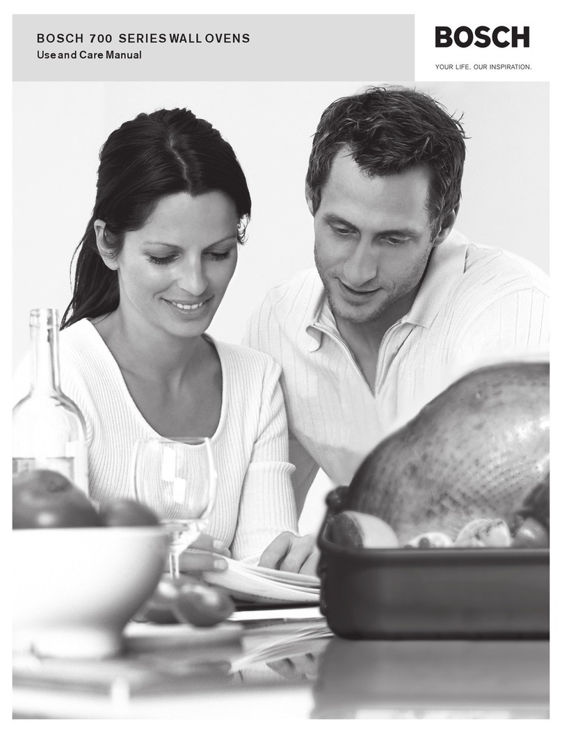 Bosch Divar 700 Series use and care manual