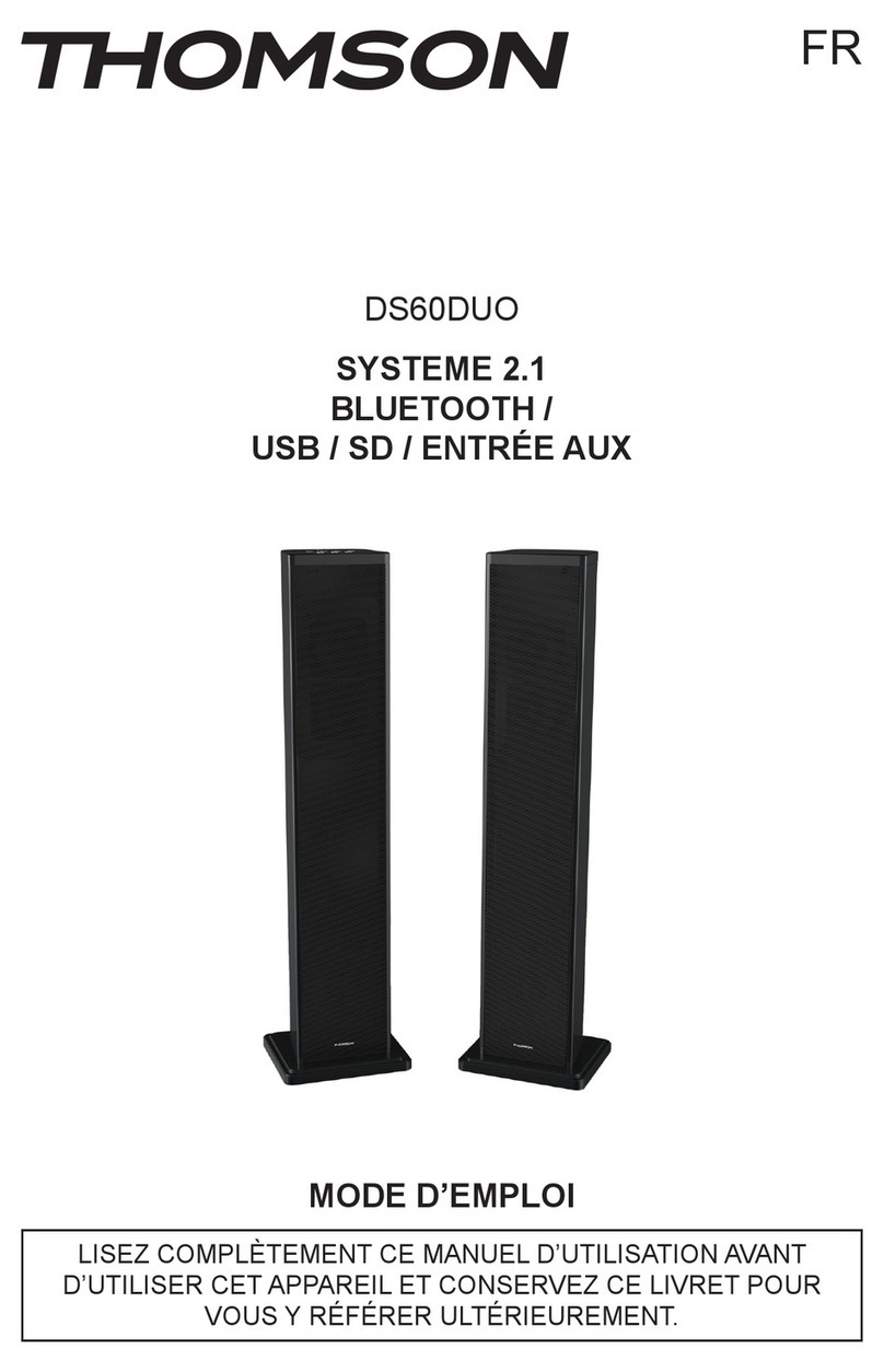 THOMSON DS60DUO User manual