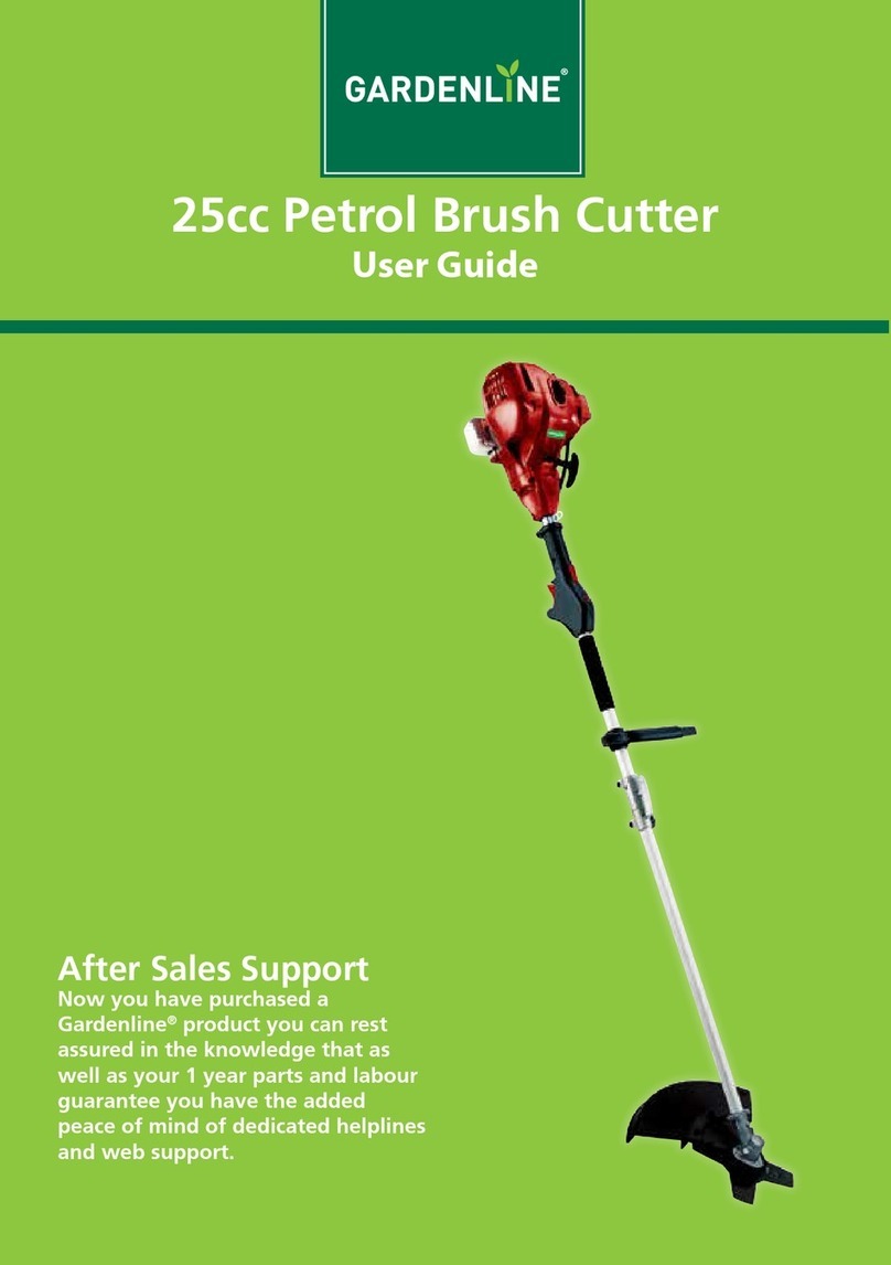 Gardenline GL-BC 25S user guide