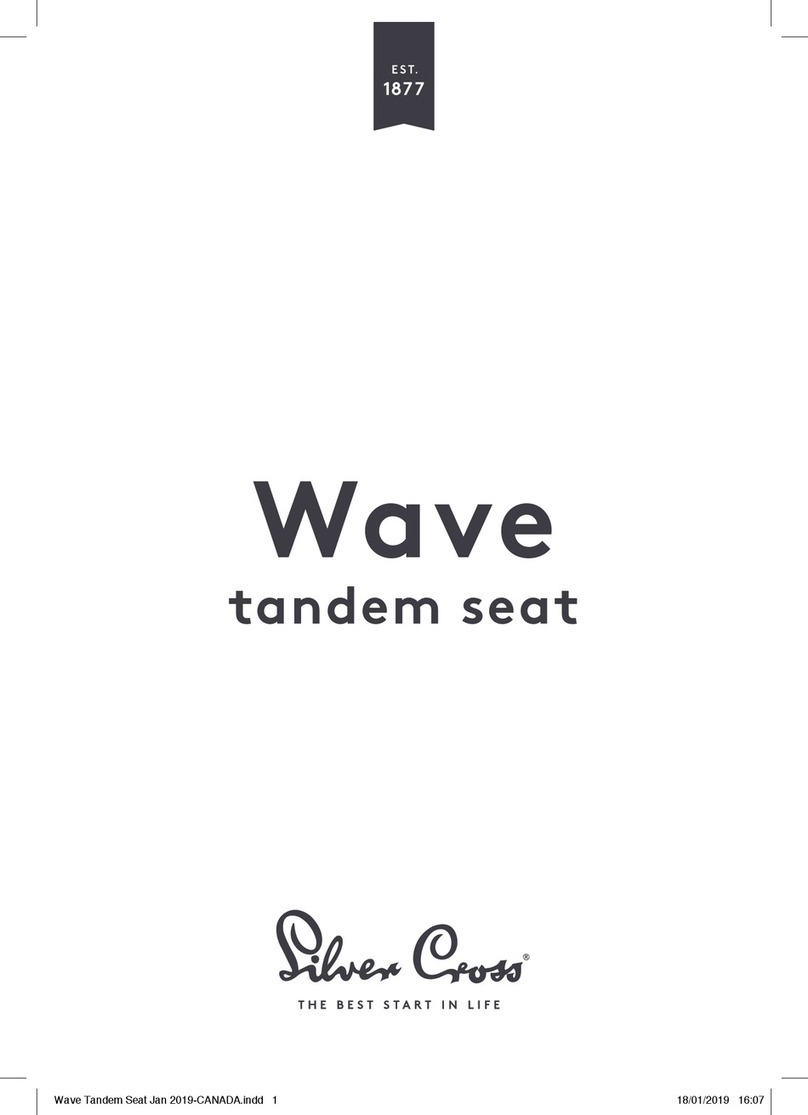 Silver Cross Wave tandem seat manual