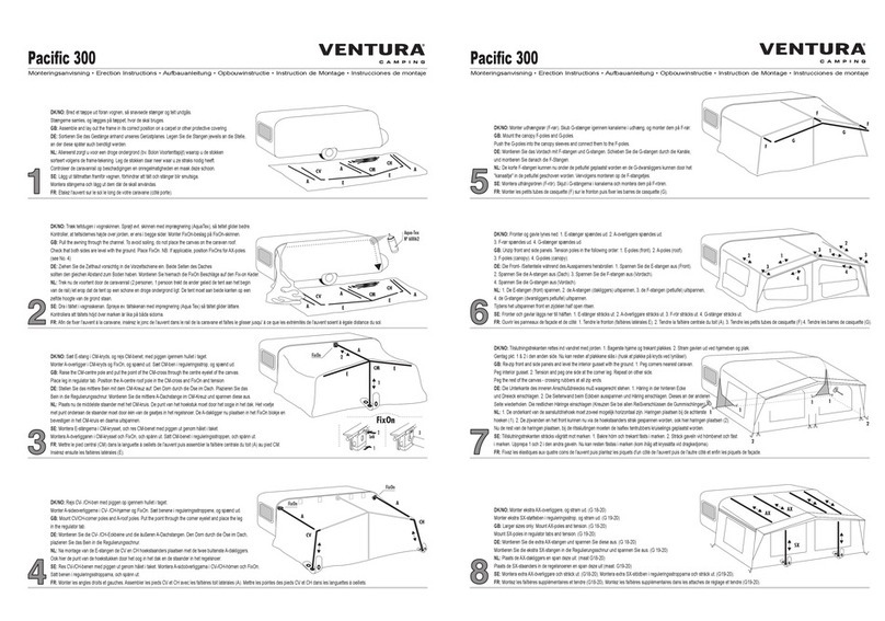 Ventura Pacific 300 Erection Instructions