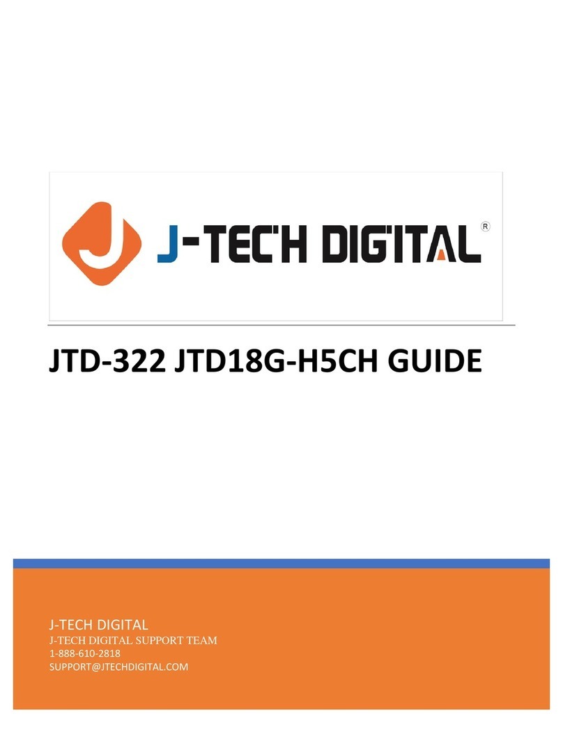 J-Tech Digital JTD-322 User manual