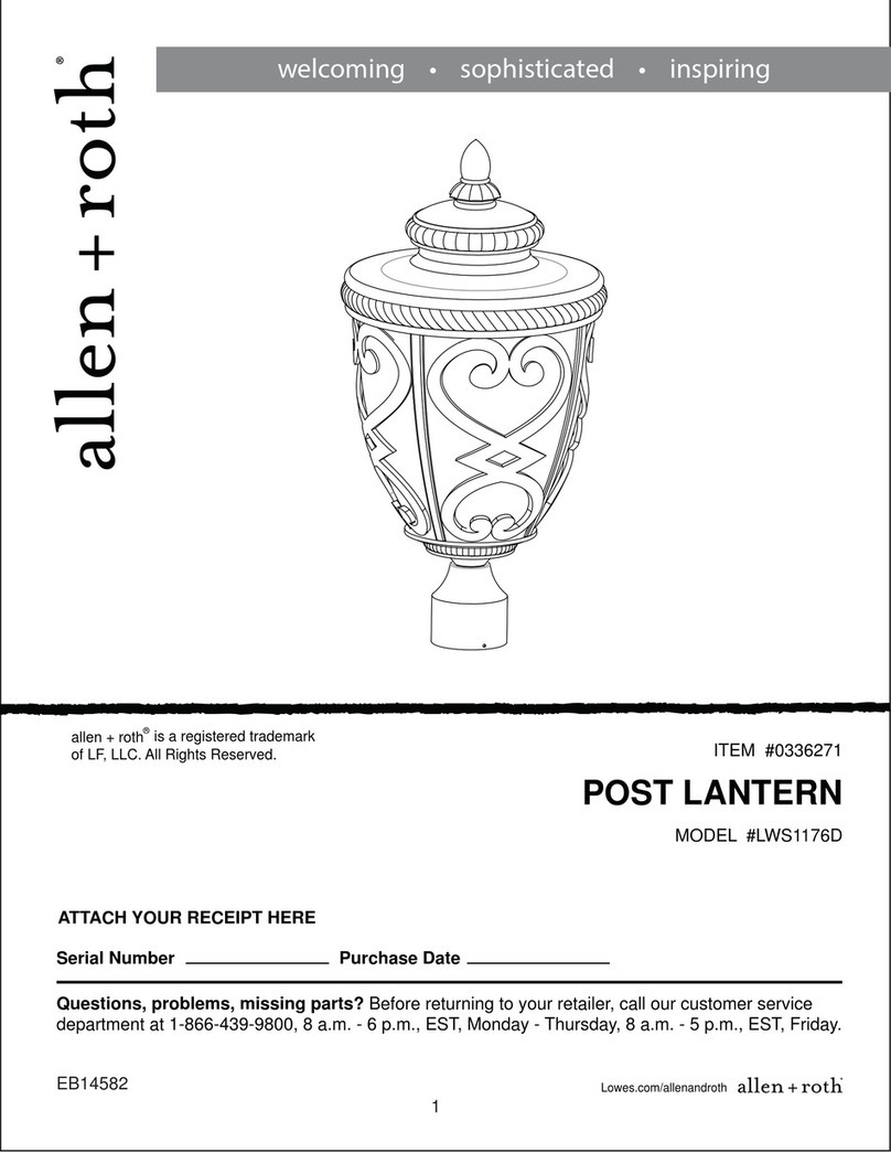 LF Allen + Roth LWS1176D quick start guide
