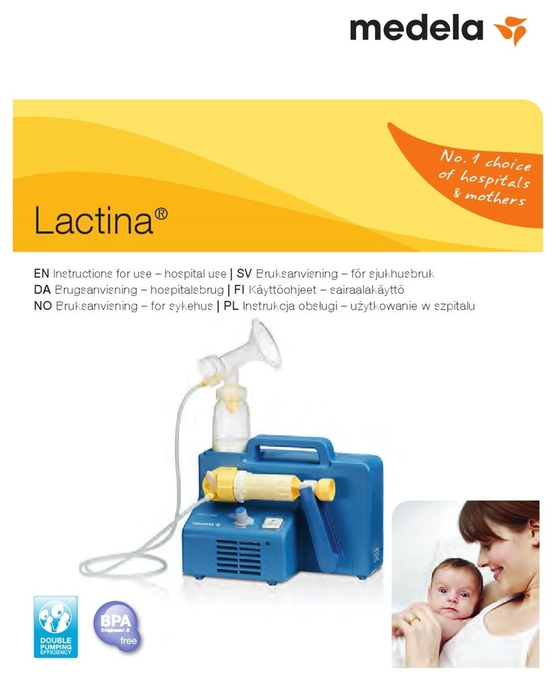 Medela Lactina Instructions for use