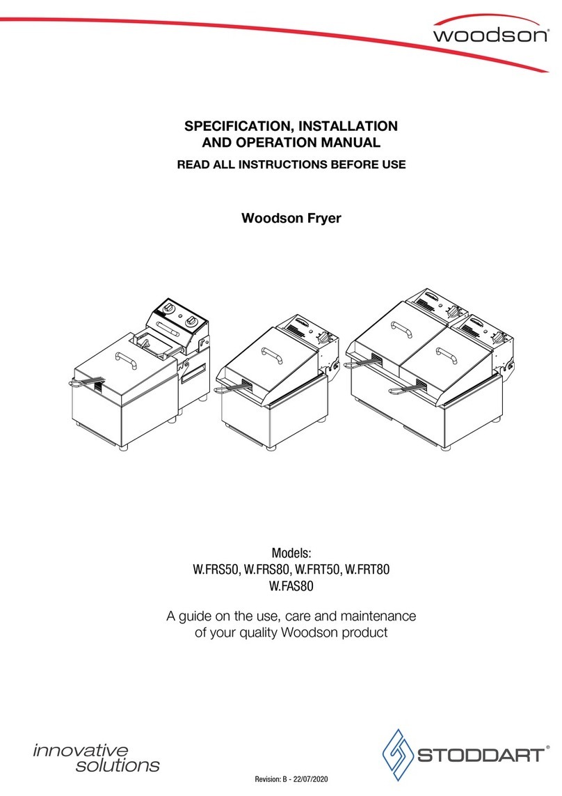 Woodson W.FRS50 Specification, installation and operation manual