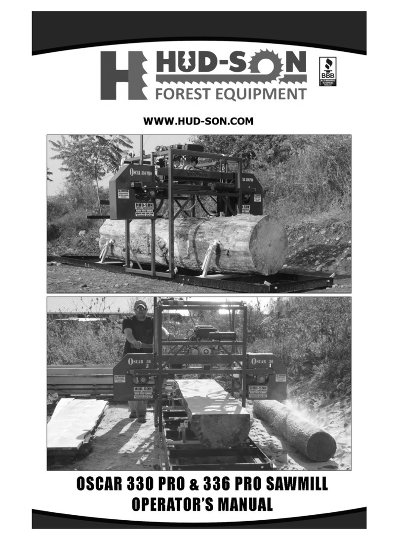 Hudson Oscar 330 Pro Operator's manual