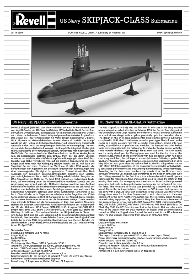Hobbico REVELL 05119 User manual Hobbico REVELL 05119 User manual