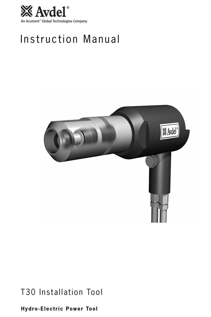 Acument Avdel T30 instruction manual