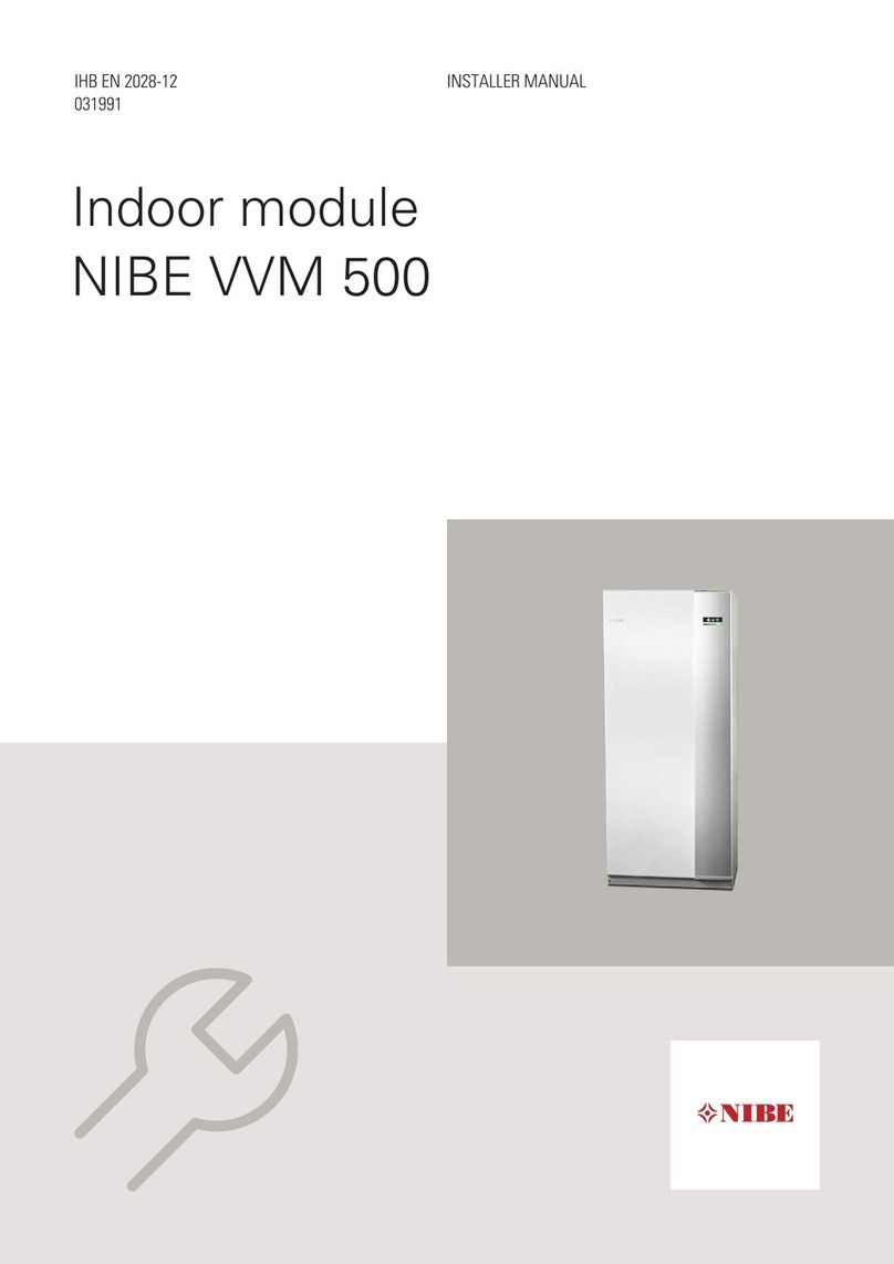 Nibe VVM 500 Installer manual