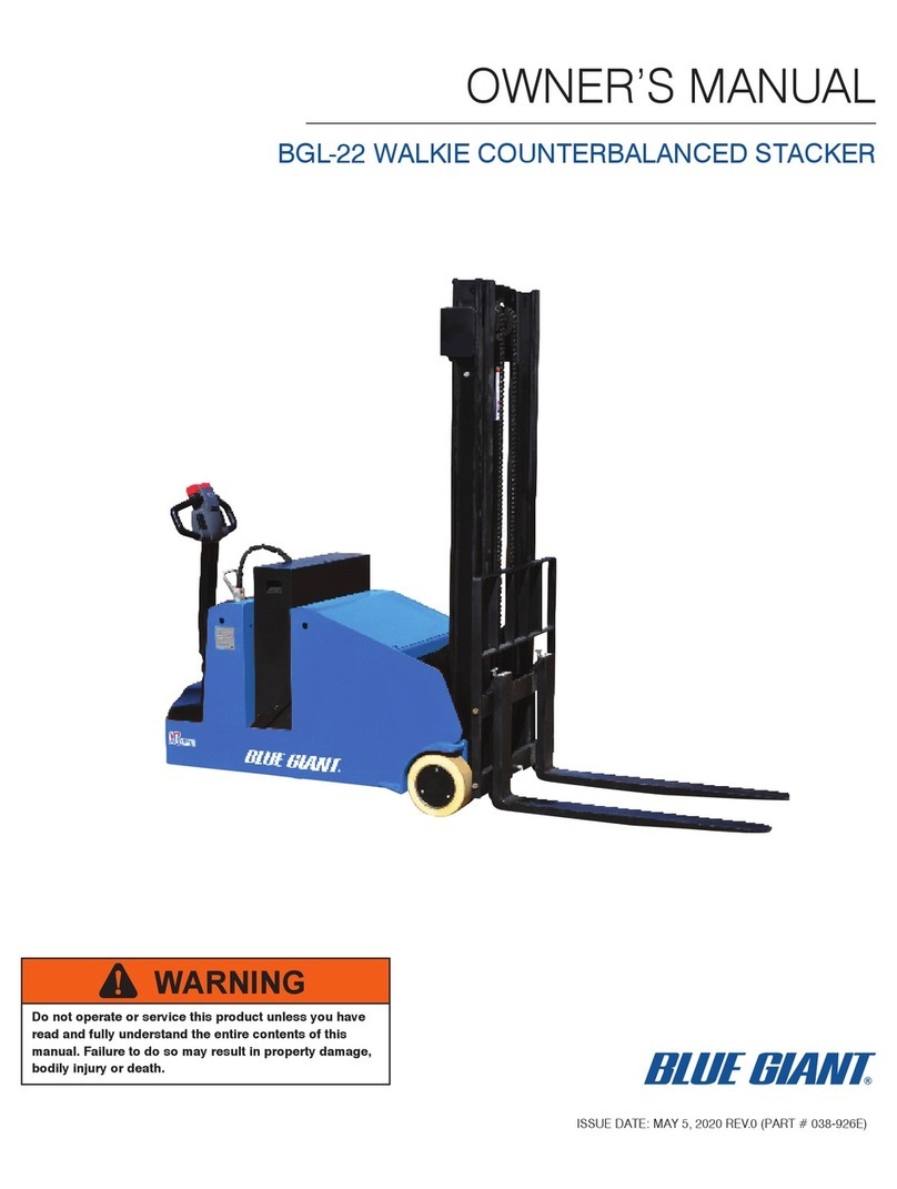 Blue Giant BGL-22 owner's manual