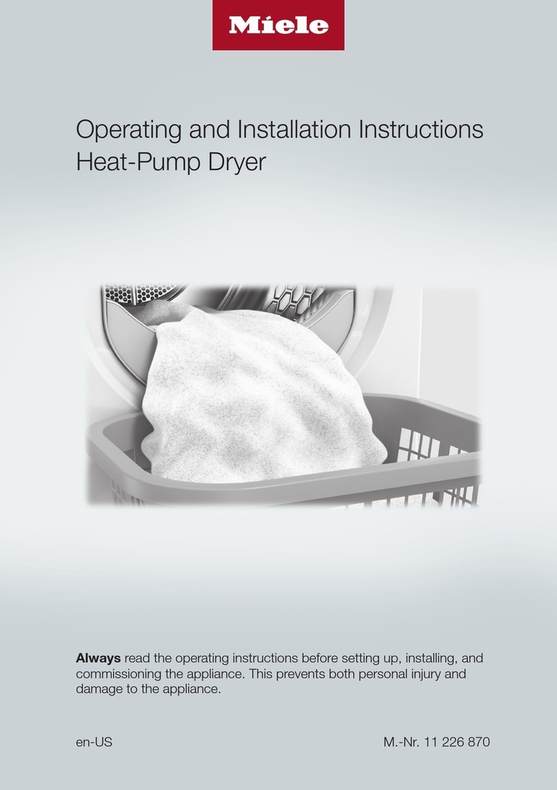 Miele PDR 908 HP User manual
