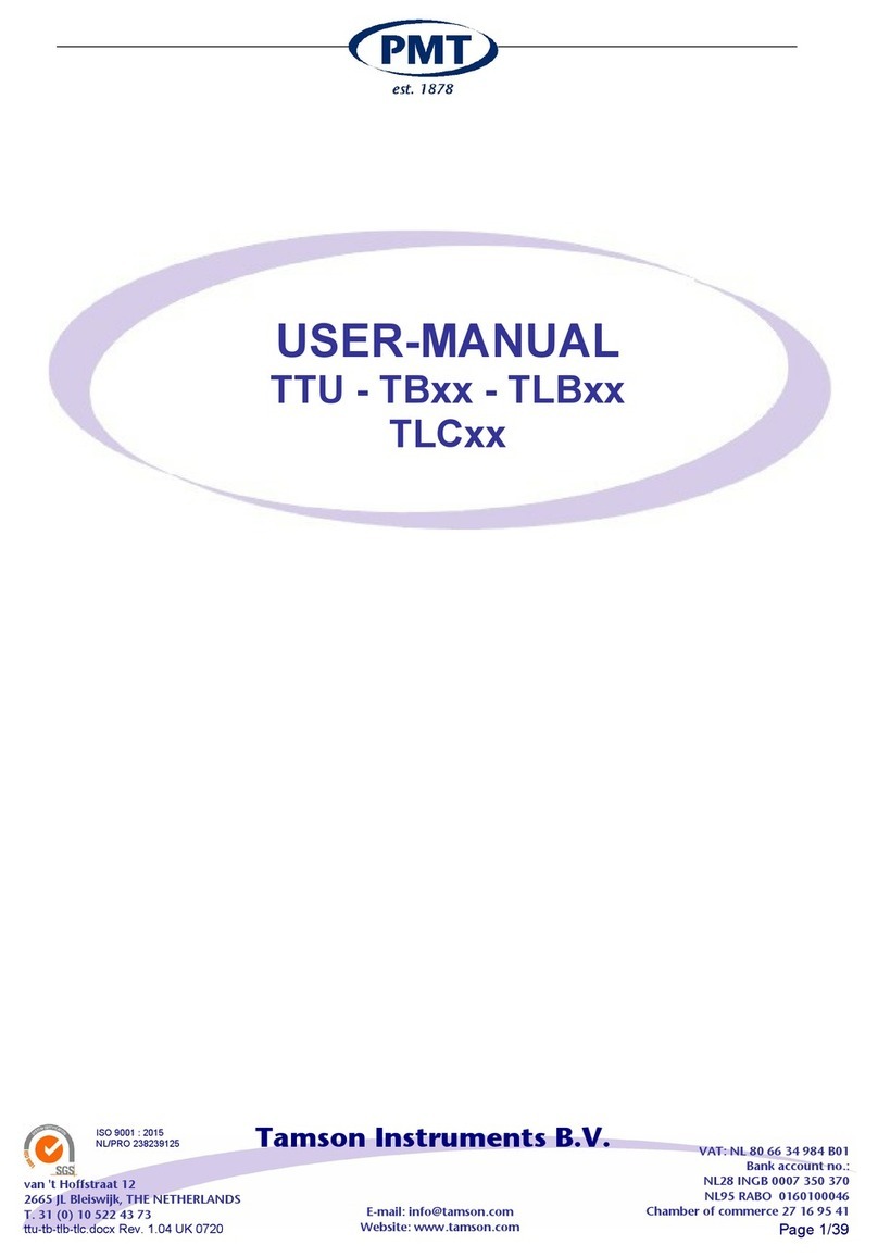 PMT TTU Series user manual