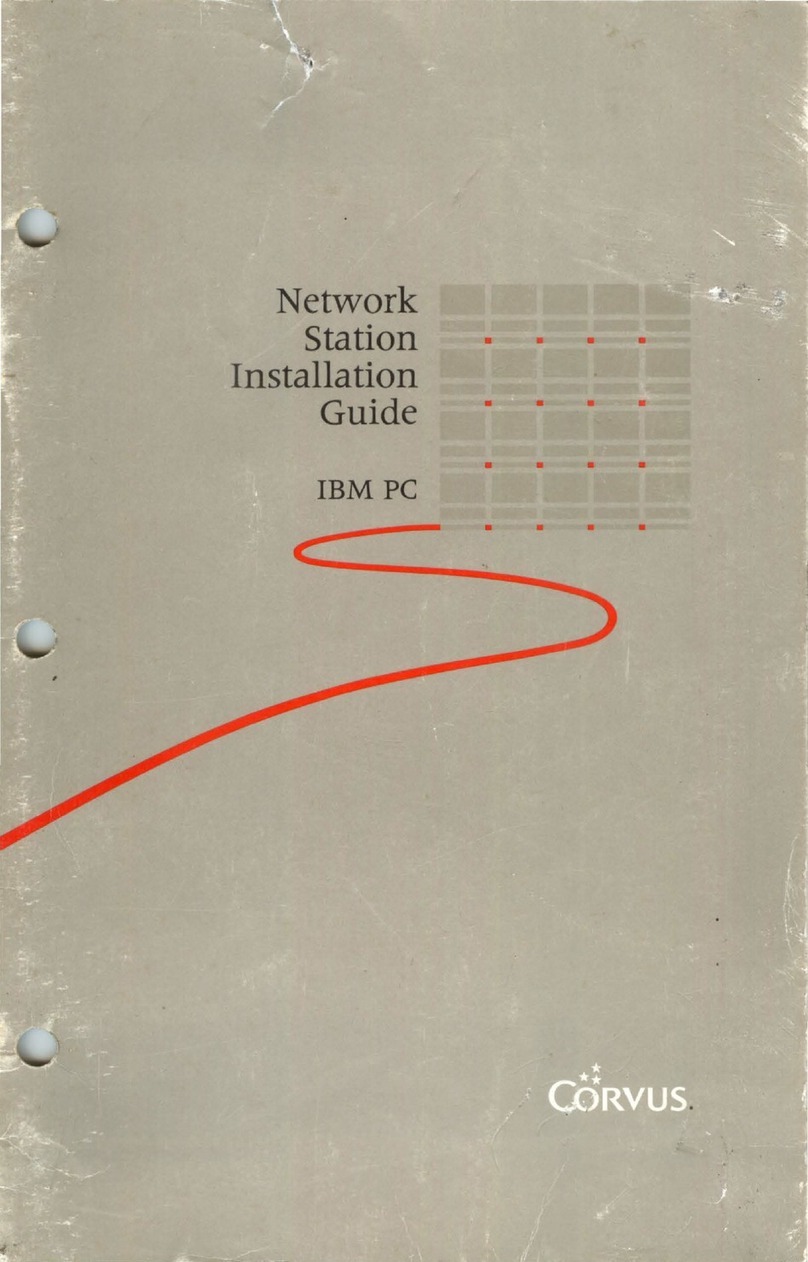 CORVUS OMNINET Network Station installation guide