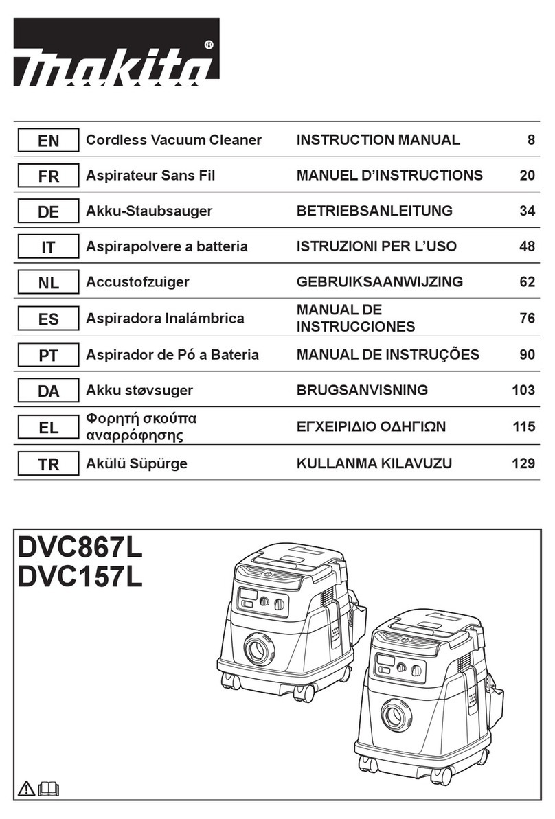 Makita DVC867L User manual