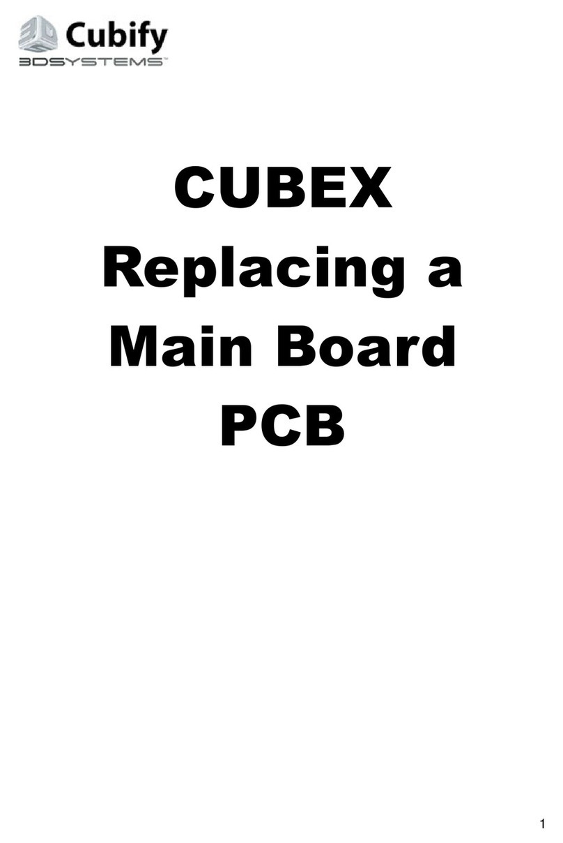 3D Systems Cubify CUBEX Duo User manual