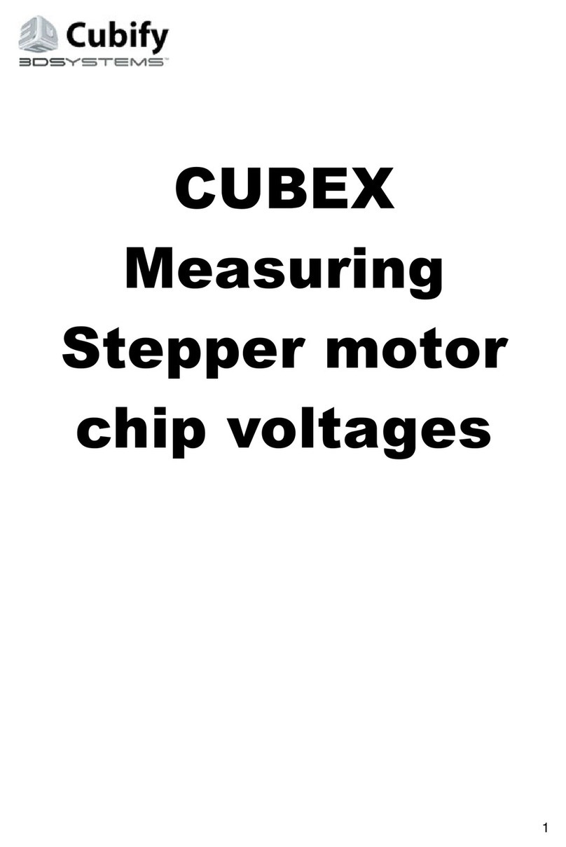 3D Systems Cubify CUBEX Duo User manual