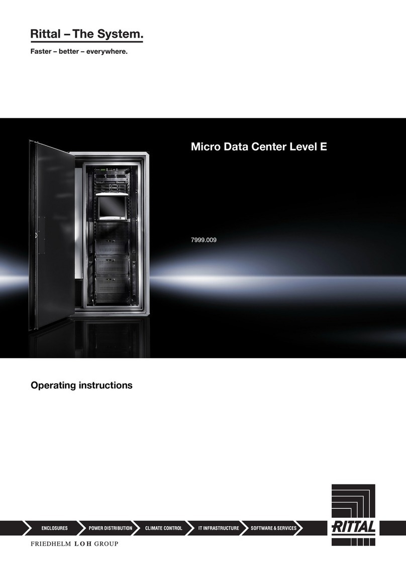 Rittal Micro Data Center Level E User manual