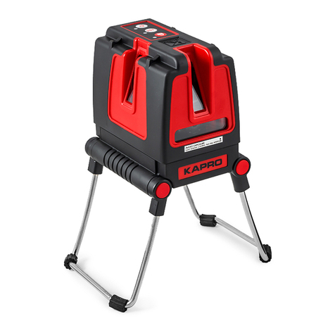 Kapro Prolaser Vector 873 User manual