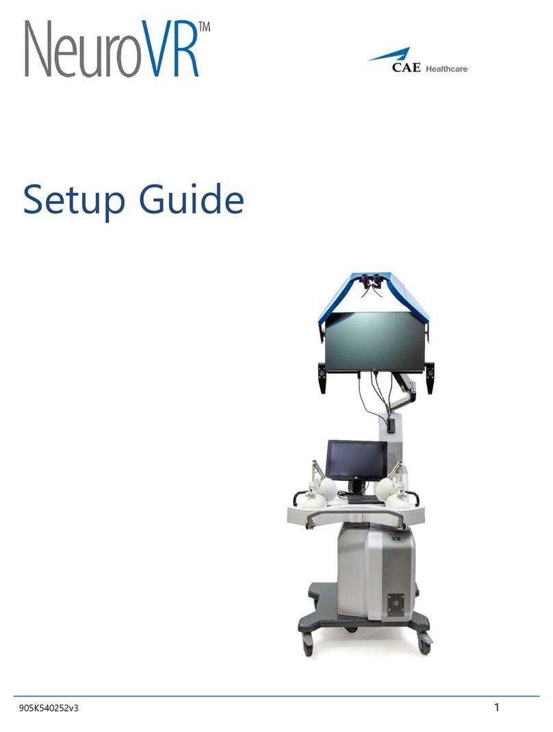 CAE Healthcare NeuroVR Setup guide