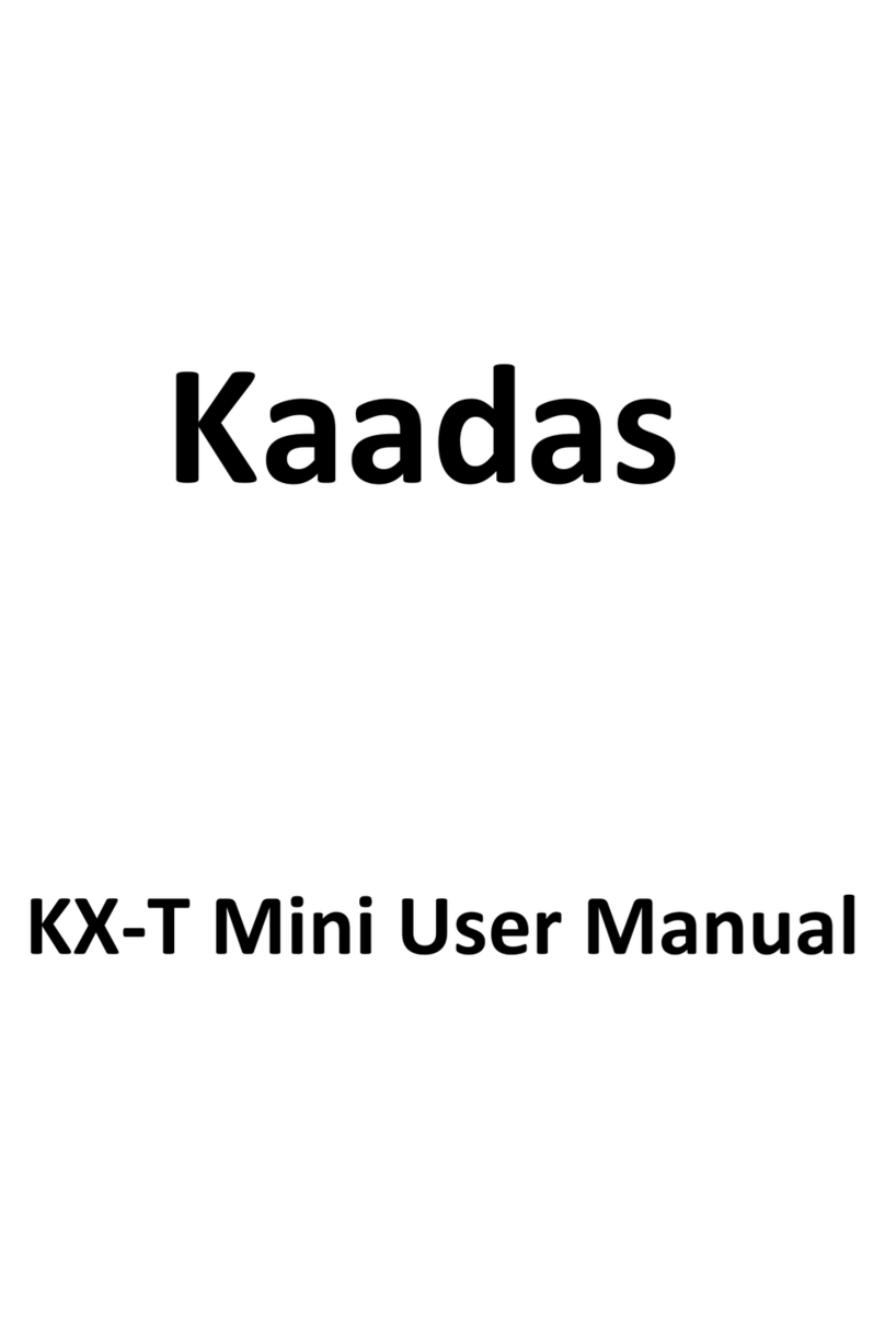 Kaadas KX-T Mini User manual