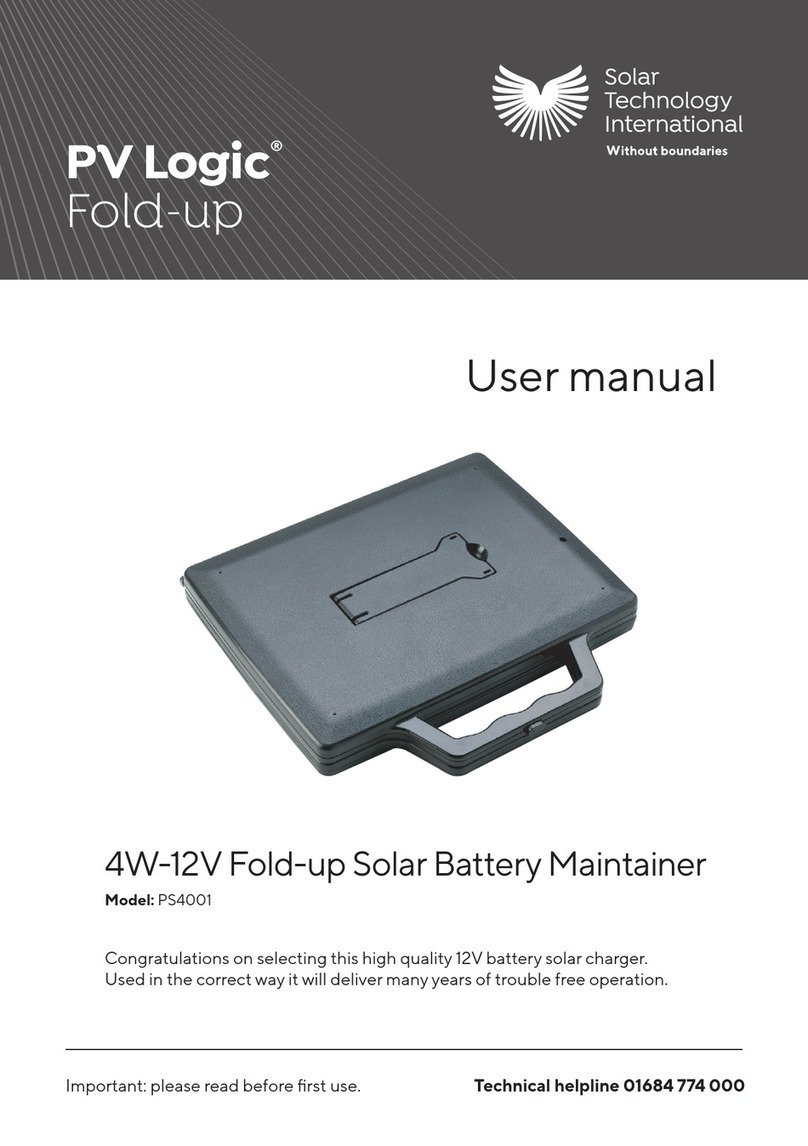 Solar Technology International PV Logic PS4001 user manual