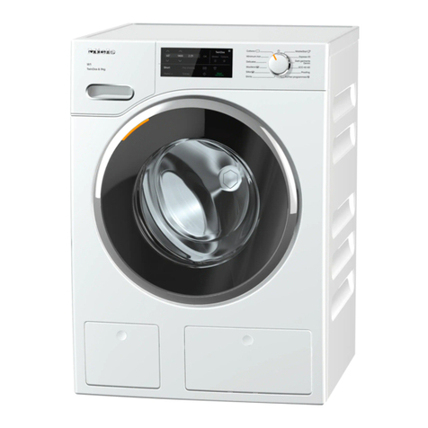 Miele WWG 660 operating instructions