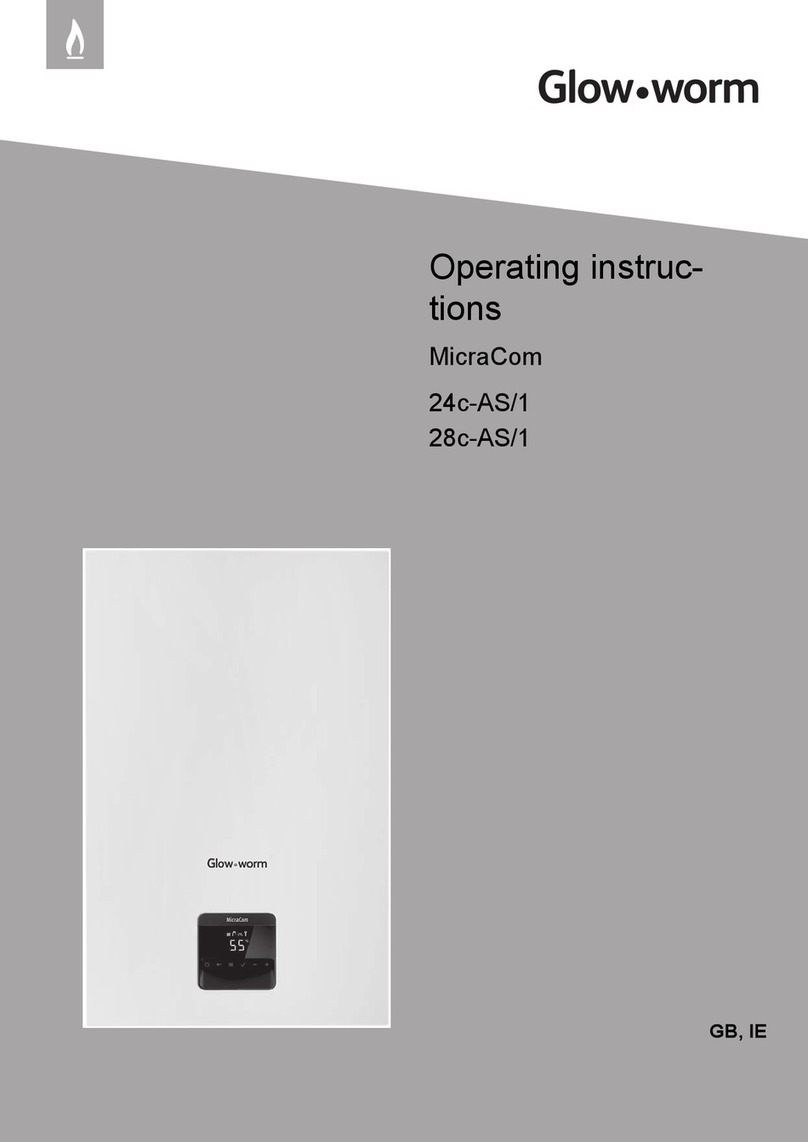 Glowworm MicraCom 24c-AS/1 operating instructions