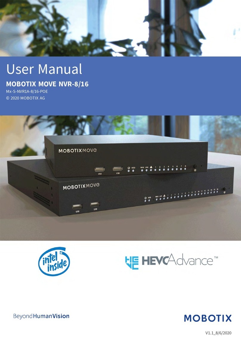 Mobotix MOVE NVR-8 user manual