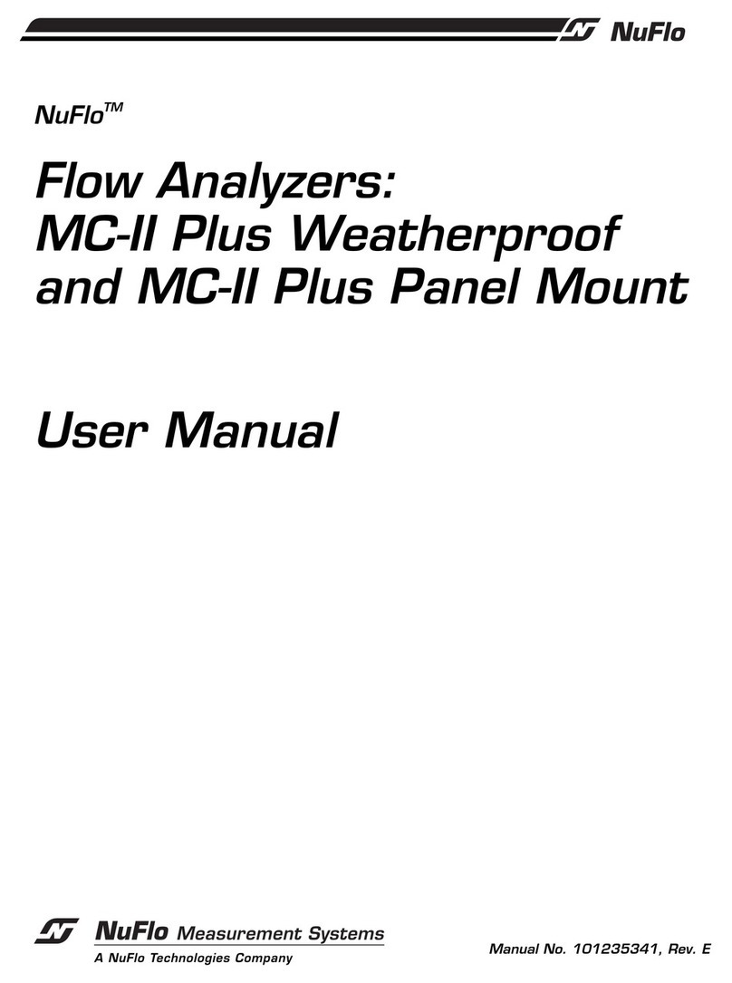 NuFlo MC-II Plus Weatherproof user manual