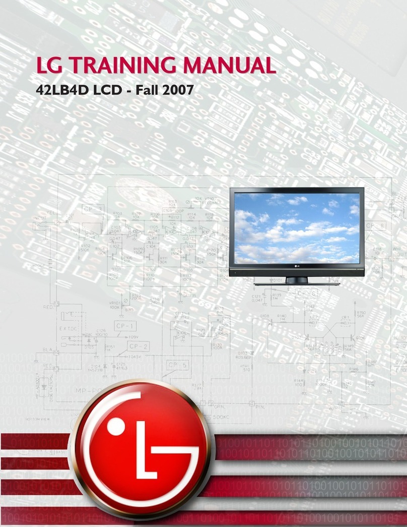 LG 42LB4D Training manual