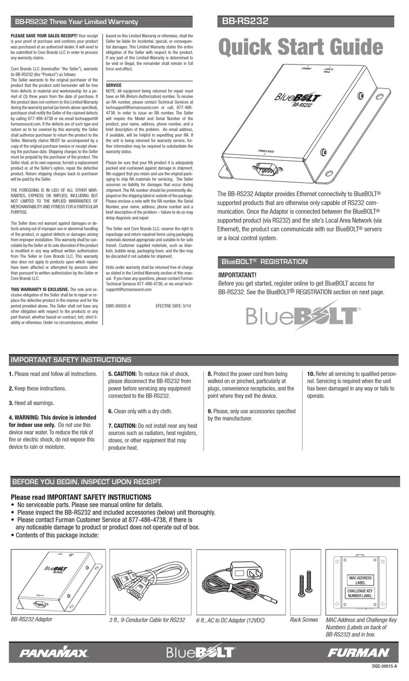 BlueBOLT BB-RS232 quick start guide
