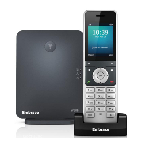 Yealink Embrace W60B quick start guide