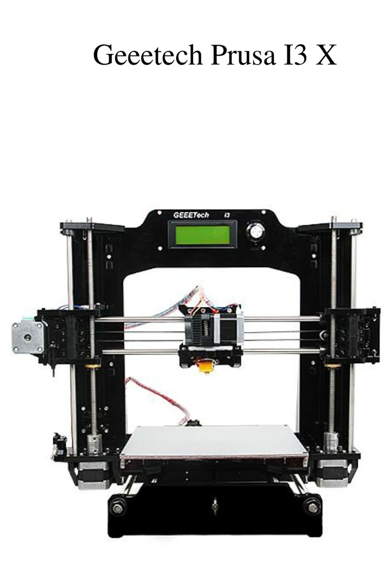 Geeetech Prusa I3 X manual