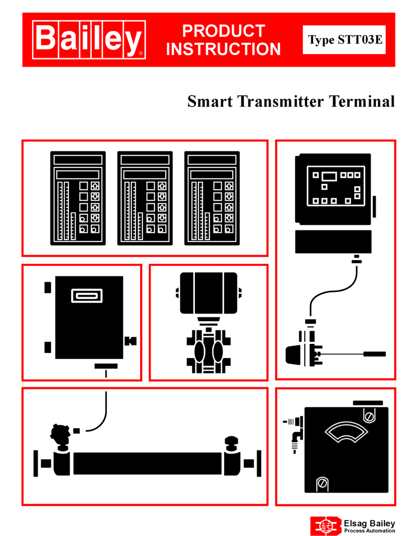 Bailey STT03E Product Instruction